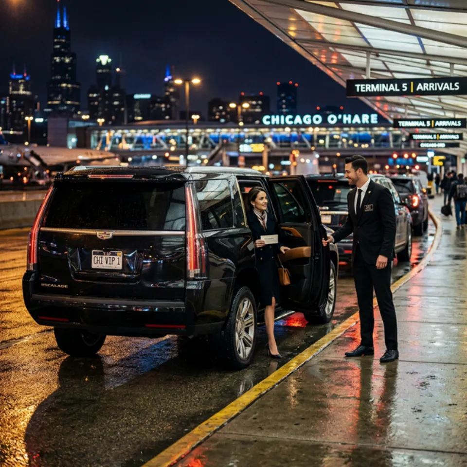 Chauffeured airport transportation