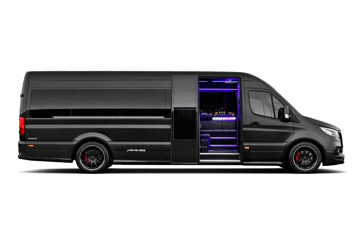 Mercedes-Benz Sprinter 14 Passengers Luxury Chauffeur Service Chicago