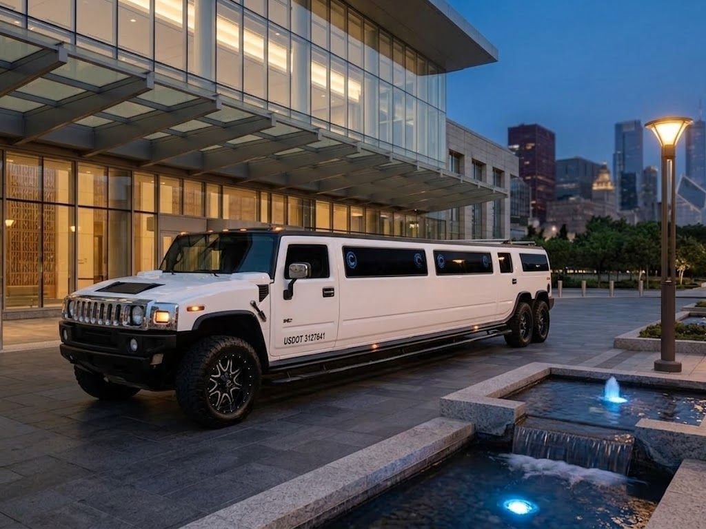 Hummer Stretch 6 Wheels Extended 