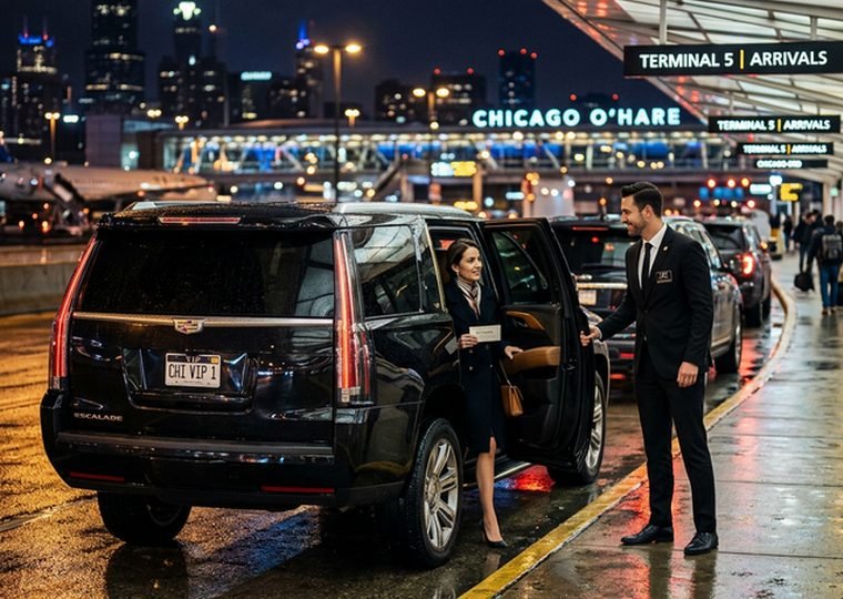 Luxury airport transfer Chicago O'Hare
